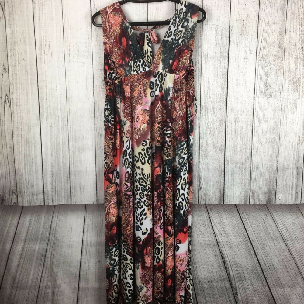 Stacey Summers Multi Color Animal Print Size 2X